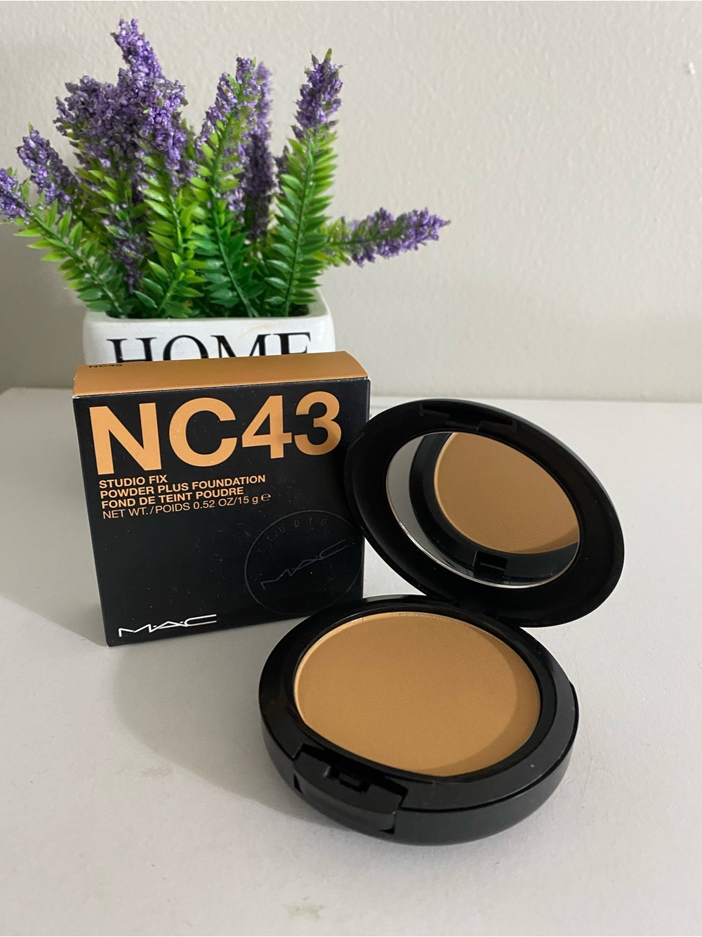MAC Studio Fix Powder Plus Foundation, Full Size, 15g ~ NC43 ~ Original Formula